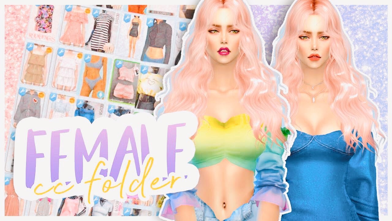 FEMALE CC FINDS (2GB) 🌟 THE SIMS 4: MODS CC FOLDER FREE DOWNLOAD - YouTube