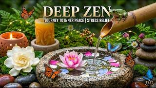 Instant Calm Zen Water Ambience for Deep Sleep Meditation and Relaxation