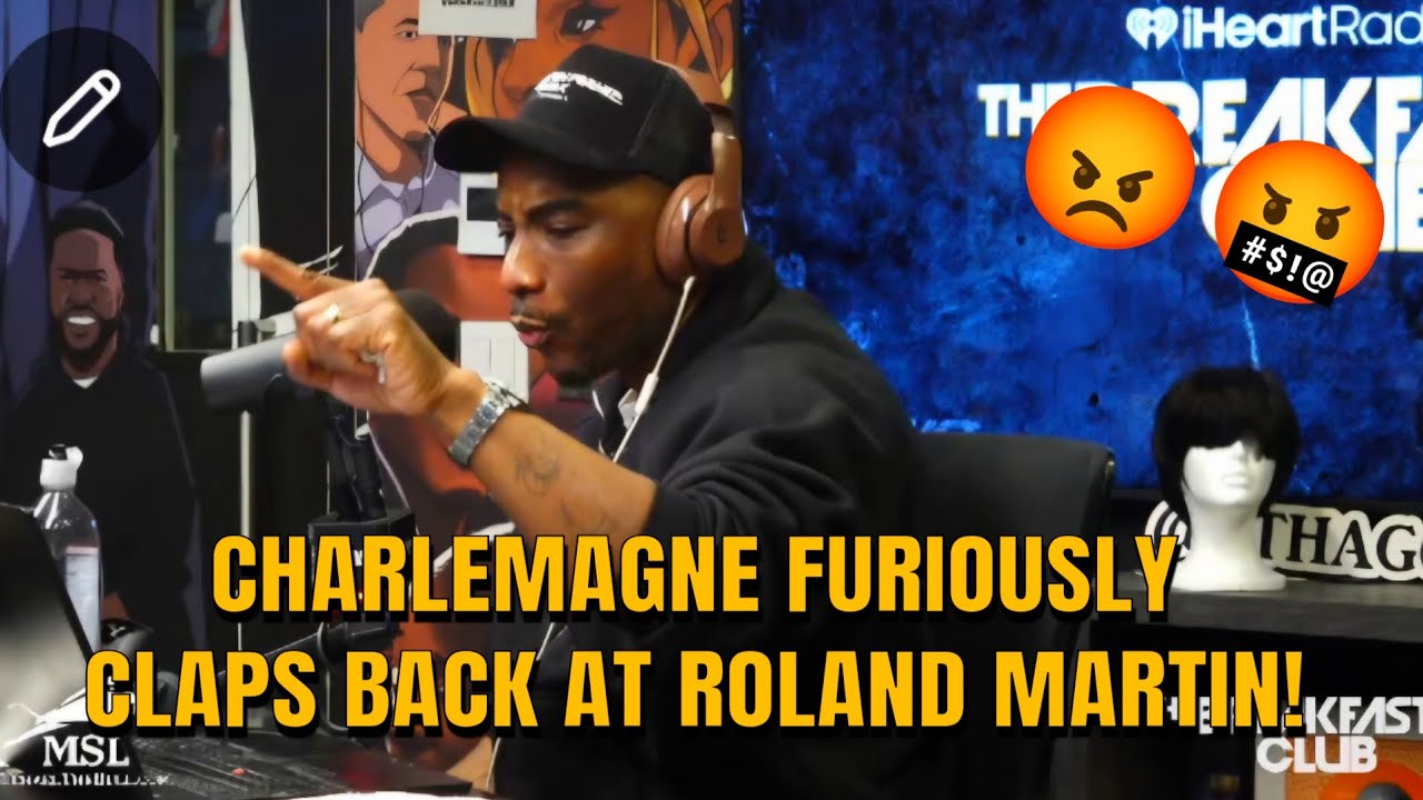 Шарламань ЯРОСТНО АПЛОДИСМЕНТИРУЕТ в ответ Роланду Мартину из-за дебатов о приостановке работы пр...