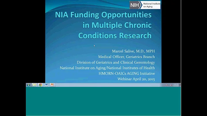 Funding Opportunities in Multiple Chronic Conditio...