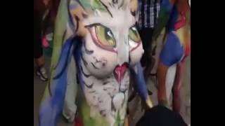 World Bodypainting Festival New 2016 Annual Bodypainting Day 2016, New York