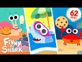 Fun finny the shark songs  kids music  sing along with finny