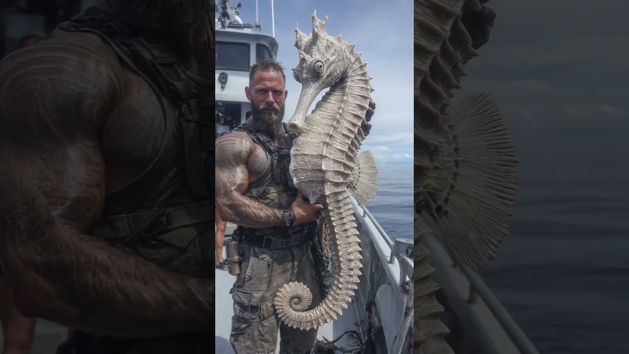 GIANT SEAHORSE Catching A Sea Dragon On Camera 