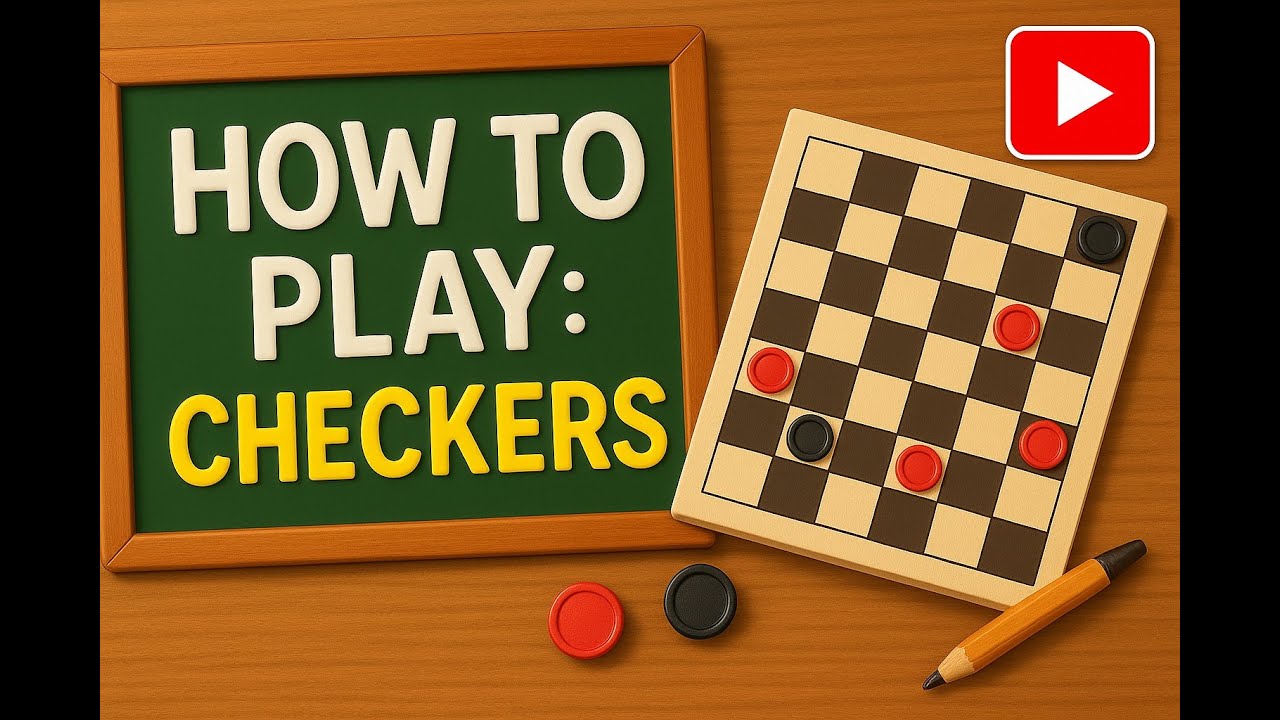 How to Play Checkers | How to Play Chinese Checker | Checkers Rule ...