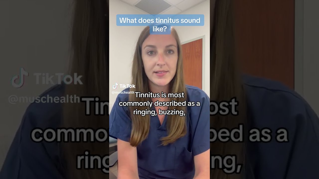Ask An Audiologist What Does Tinnitus Sound Like 