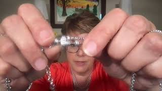 JAI Sterling Silver 2.7mm Box Chain & Bead Chain Necklace, 32.5g on QVC