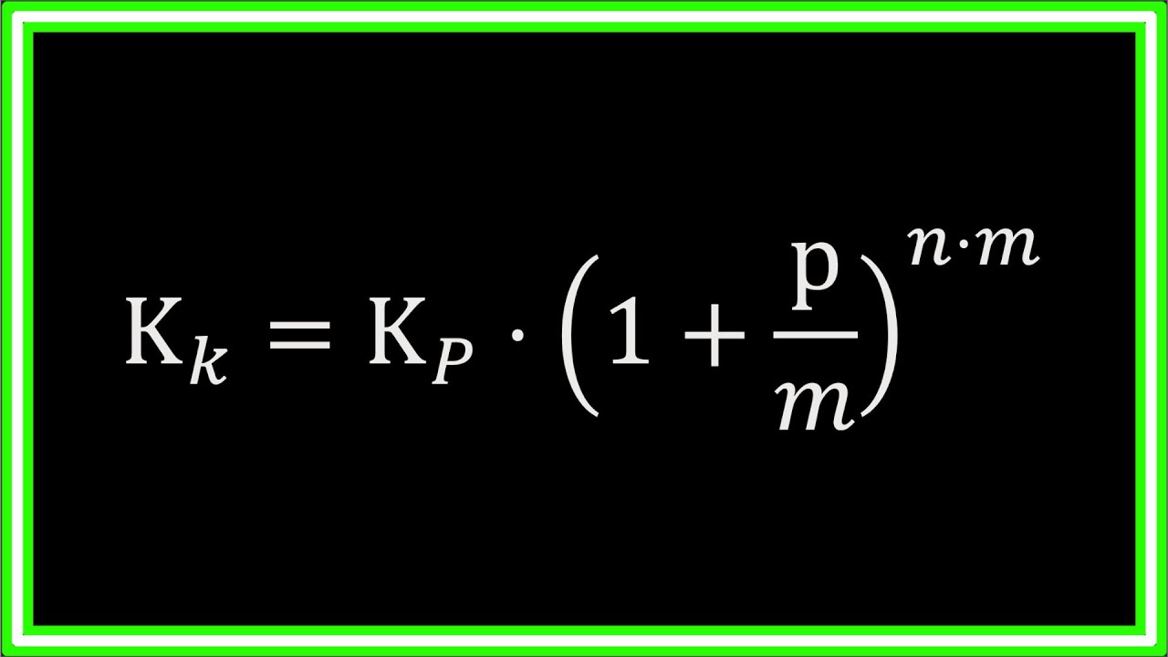 Procent składany - kapitalizacja miesięczna, kwartalna itp. - zadania