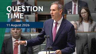 House Question Time - 11 August 2026