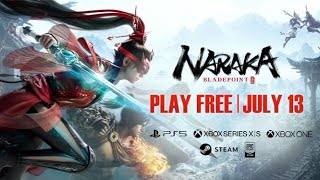 NARAKA: BLADEPOINT FREE TO PLAY & PS5 Announcement Trailer | JULY 13