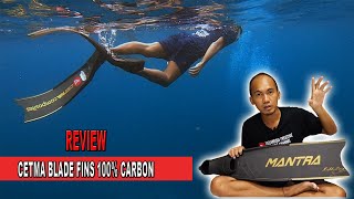 FREEDIVING GEAR : REVIEW FINS MANTRA CETMA COMPOSITE SUPER SOFT 100% CARBON screenshot 4