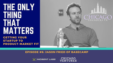 Basecamp Founder Jason Fried: His Journey to Product-Market Fit