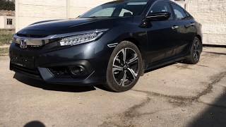 Процесс восстановления Honda Civic 10 Touring