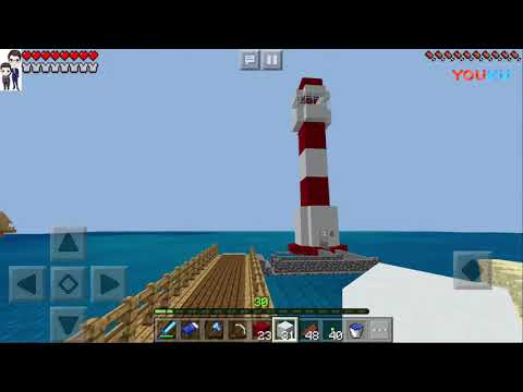 我的世界 | 灯塔建造完毕海洋生存[Minecraft Animation] - YouTube