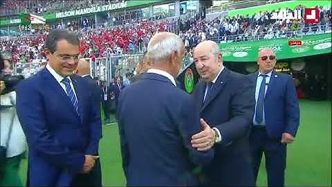 الرئيس تبون يصل إلى ملعب نيلسون مانديلا للاشراف على نهائي الكأس بين شباب بلوزداد واتحاد العاصمة