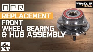 Jeep Wrangler OPR Replacement Front Wheel Bearing and Hub Assembly (1999-2006  TJ) Review - YouTube