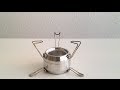 Tornado Cask Stove - with Retractable Pot Support -