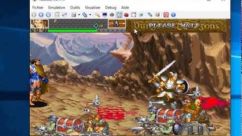 Yabause Devmiyax 12.29.2015 - Dungeons & Dragons - Shadow Over Mystara