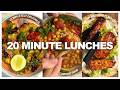 3 ONE POT Lunches for Busy Solo Cooks | 20 MINUTE MEALS 🥦
