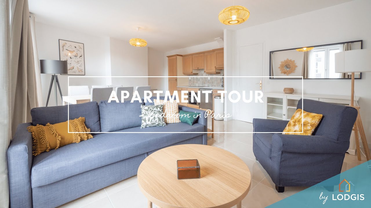 Apartment Tour // Furnished  64m2 in Paris – Ref : 41220674