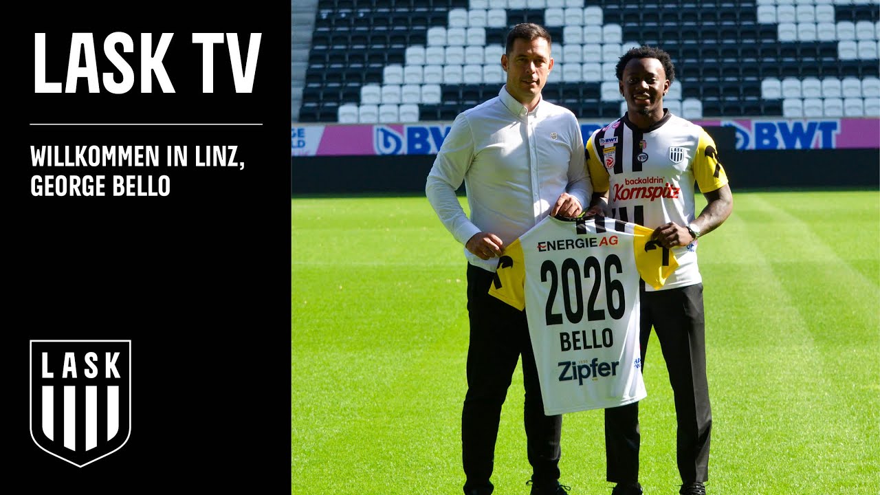 Servus George! LASK verpflichtet US-Nationalspieler George Bello