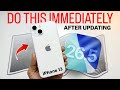 iOS 26.5 on iPhone 13 🔥 Do This IMMEDIATELY After Updating!