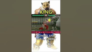 TEKKEN 6 king combo and wall carry 2 #tekken #subscribe