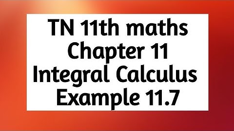 11th maths example 11.7