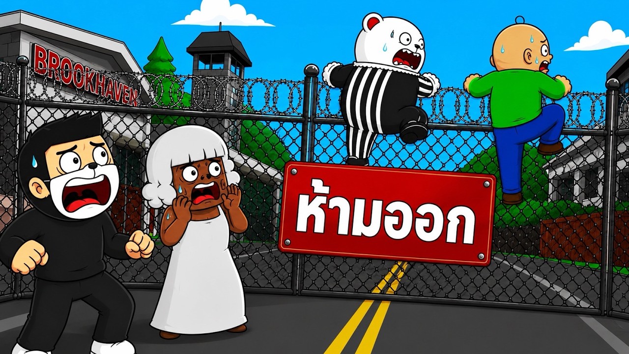 โดนปิดเมือง 🏡 Brookhaven RP