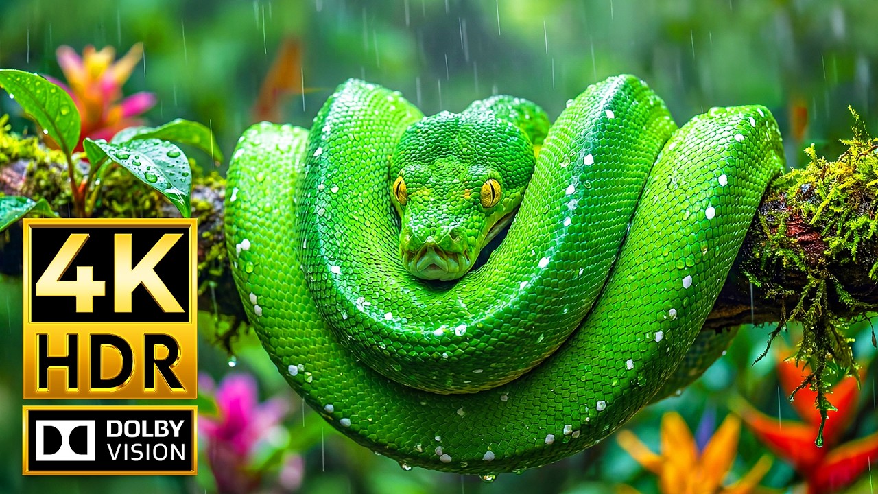 4K HDR Wildlife Adventure | Stunning Dolby Vision Animal Footage for OLED TV