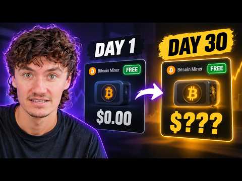 Saya Mencoba Menambang Bitcoin secara GRATIS selama 30 Hari