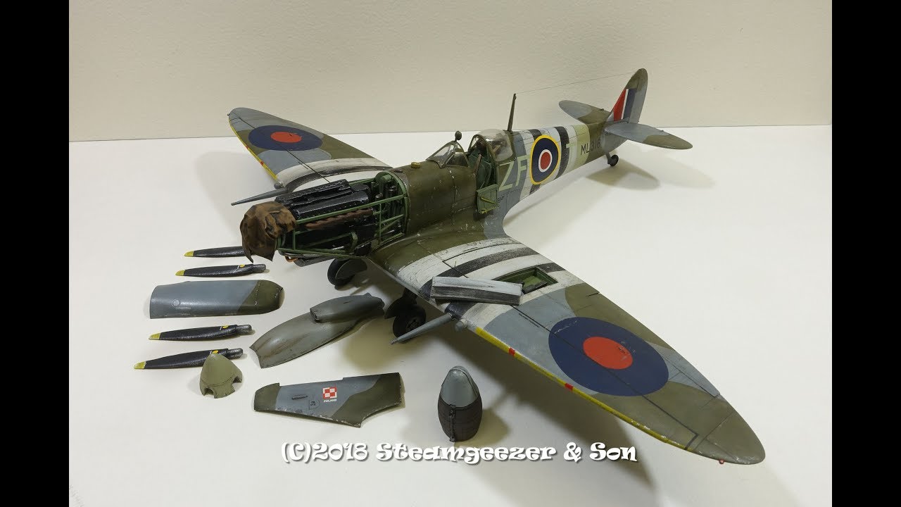 mk delivery  New Update  Building the ICM 1/48 Spitfire Mk.IXc \