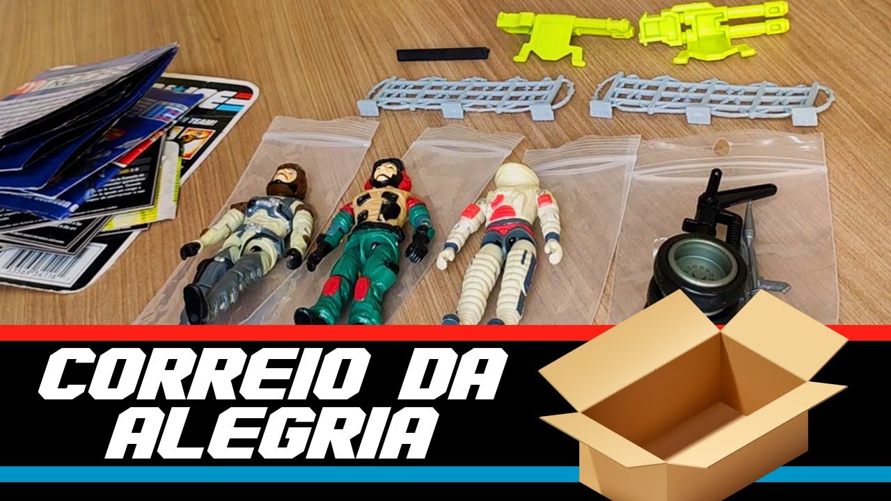 Correio da Alegria: Slip-Stream, Lift-Ticket, ACE + Acessórios