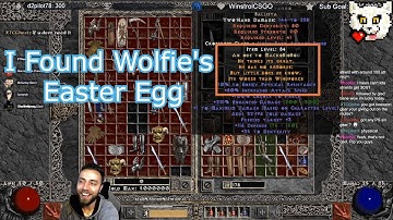Loot Filter Easter Egg from Wolfie | Project Diablo 2 Season 4 | Buriza is Better than Windforce!