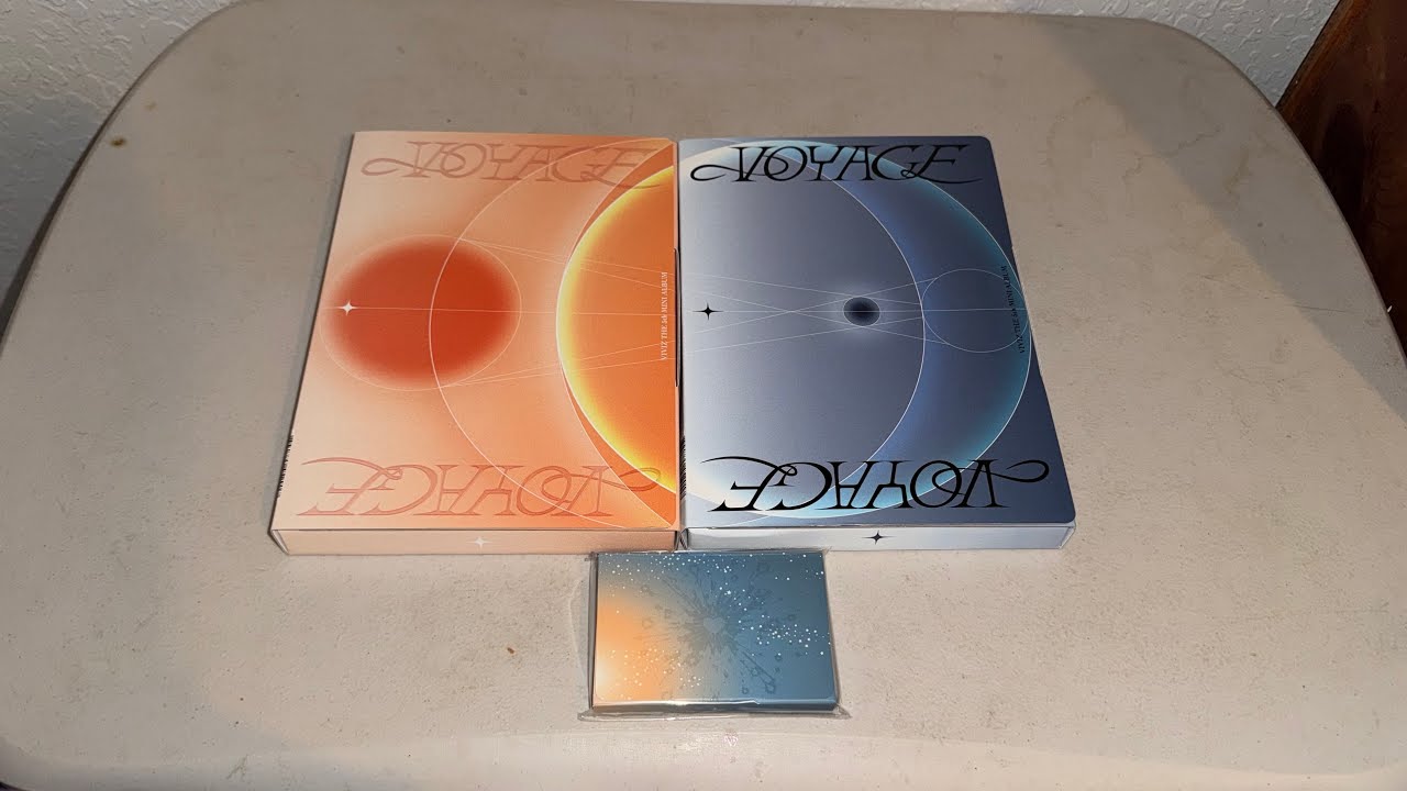 Viviz 5th Mini Album Voyage Unboxing (Zig, Zag, & QR Ver + Apple Music Pobs)