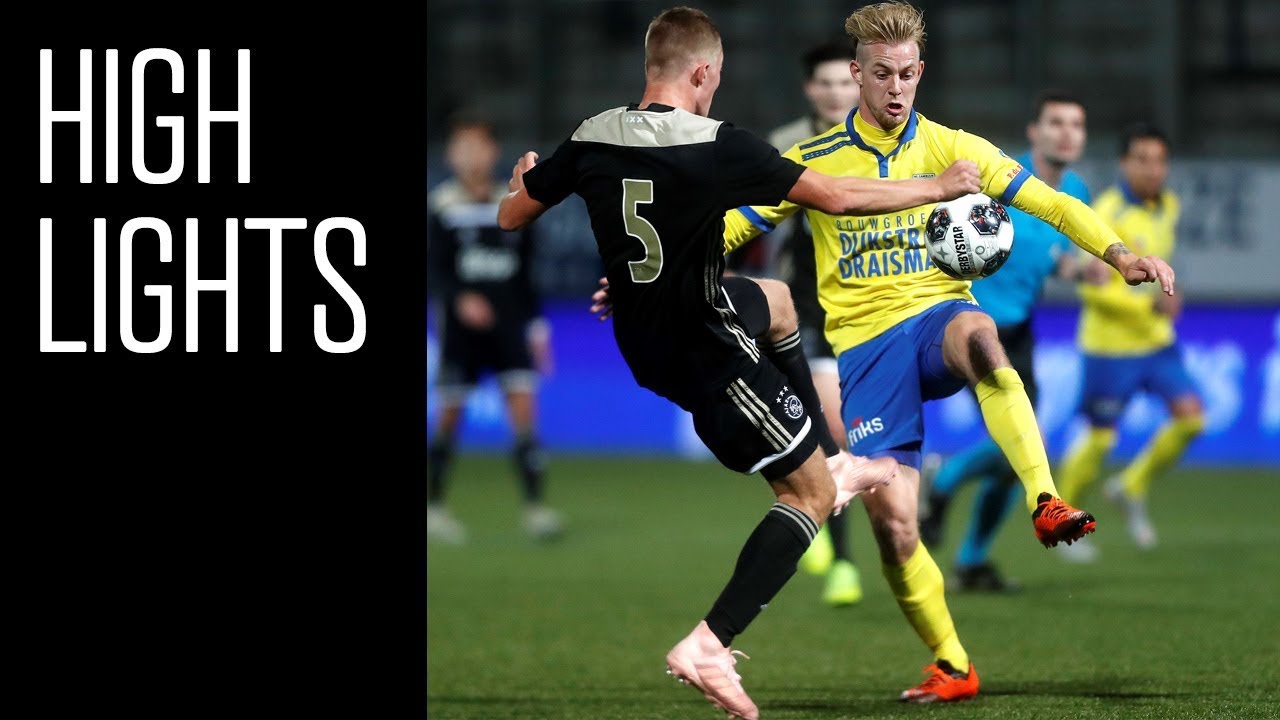 Highlights SC Cambuur - Jong Ajax - YouTube