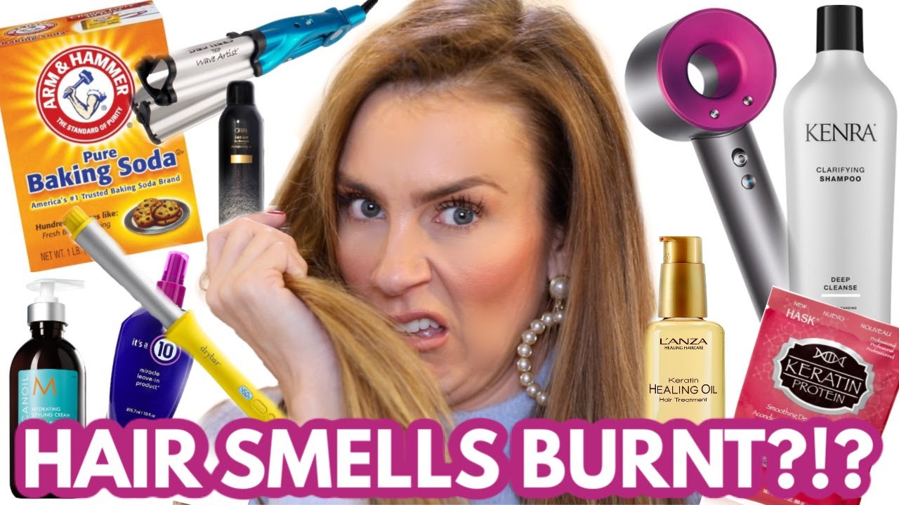 My Hair Smells Burnt! How To Get Rid Of Smelly Hair | Angela Lanter