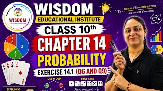 Class 10th Chapter 14 Probability Exercise 14.1 (Q6 and Q9) Part 5