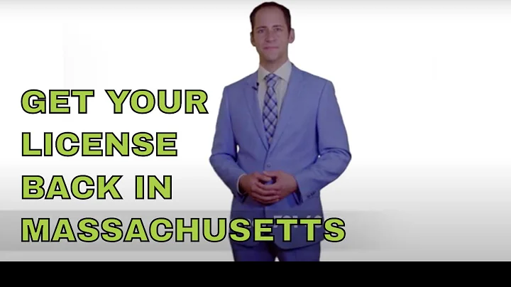 Få tillbaka ditt körkort efter OUI-anklagelse i Massachusetts