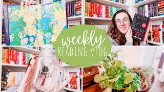 A Book Haul, Spooky Reads, + Storms | WEEKLY READING VLOG