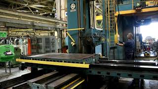 Giddings & Lewis Fraser 5 70A-DP5-T Table Type Horizontal Boring Mill