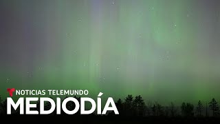 Pronostican que habrá otra vez impresionantes auroras boreales | Noticias Telemundo