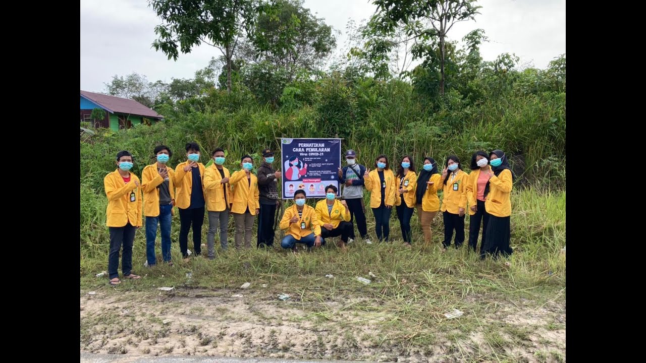 Video KKN Tematik Mandiri 2021 Universitas Palangka Raya di Desa Tampelas