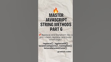 🔥 Master JavaScript String Methods– Day 12 of #100DaysOfCode #JavaScript #shorts #js #codeeveryday