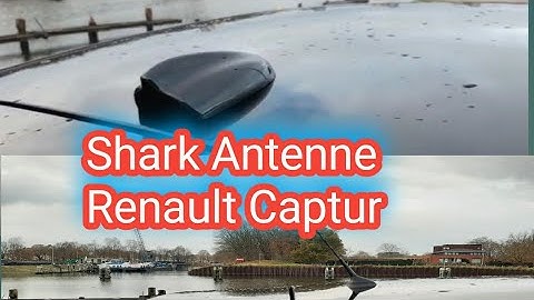 How to install Shark Antenne for Renault captur / QM3 Renault Samsung