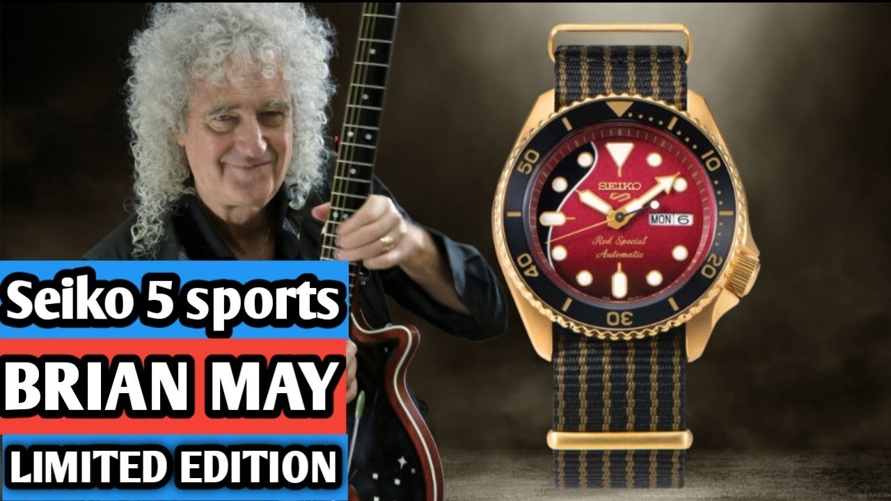 Seiko 5 Sports Brian May Limited Edition