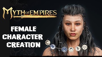 Myth of Empires female character creation