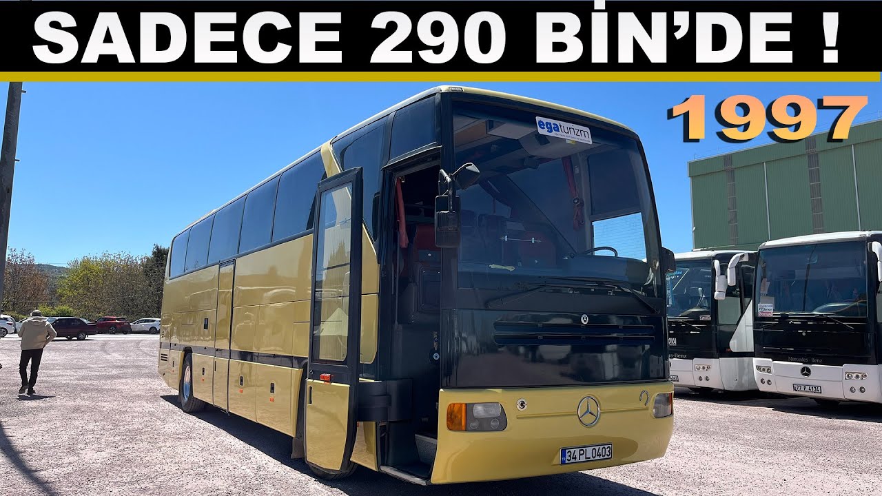 Eski GS Takım Otobüsü | Sadece 290 Bin Km'de O 403 (1997)