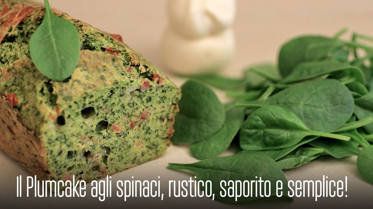 IL PLUMCAKE AGLI SPINACI, UN ANTIPASTO RUSTICO, SAPORITO E SEMPLICE DA PREPARARE!
