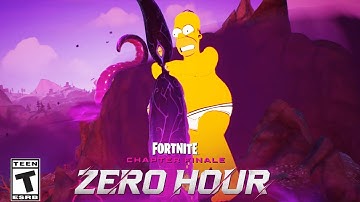 What does Homer actually do in Fortnite’s Zero Hour Event [BACKSTAGE]
