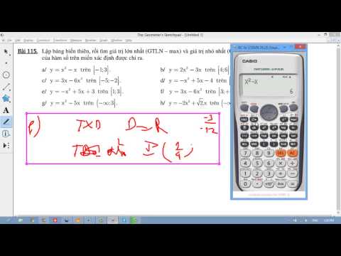 Video [TOÁN 10] II.C HÀM SỐ BẬC HAI- Bài 5 115 Lập bảng biến... - youtube